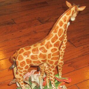 Vintage Fitz and Floyd Ceramic Giraffe - 1976